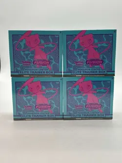Lot of (4) Pokemon Center Fusion Strike PC Elite Trainer Boxes SEALED PC ETB - Image 1