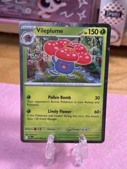Vileplume (Cosmos Holo Rare Promo) 003/094|Phantasmal Flames Pokemon TCG|NM/M - Image 1