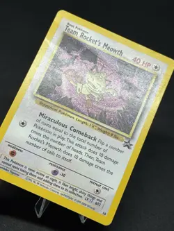 Pokemon Team Rocket's Meowth 18/53 Wotc Promo Regular [2] - Image 2