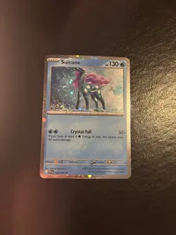 Pokemon Suicune 026/094: Phantasmal Flames Rare Cosmos Holo - Image 1