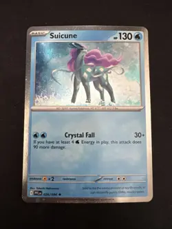 Suicune (Cosmos Holo) 026/094 Phantasmal Flames NM - Image 1