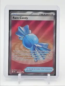 RARE CANDY 2025 POKEMON MEGA EVOLUTION ULTRA RARE 175/132 Q5194 - Image 1