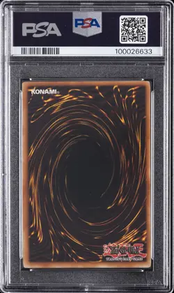 2006 YU-GI-OH! PROMO JUMP MAGAZINE #EN008 JUDGMENT OF THE PHARAOH PSA 8 - Image 2