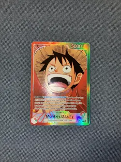 Monkey D Luffy (Alternate Art) OP13-001 Leader One Piece Carrying on His Will - Image 4