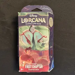 Disney LORCANA The First Chapter Starter Deck Emerald and Ruby SEALED New TCG 4050368981707 - Image 1