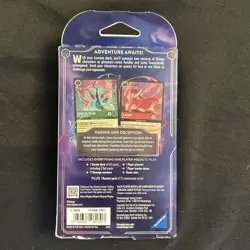 Disney LORCANA The First Chapter Starter Deck Emerald and Ruby SEALED New TCG 4050368981707 - Image 2