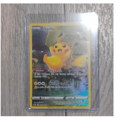 Pokemon Pikachu Ultra Rare GG30/GG70 Crown Zenith Galarian Gallery Holo Card - Image 1