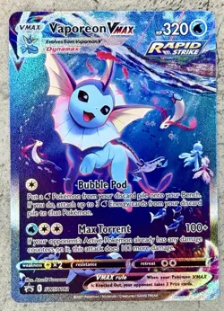 Vaporeon VMAX SWSH182 Jolteon VMAX 183 SWSH: Sword & Shield Promo Cards Holo - Image 2