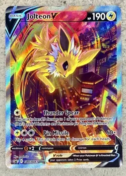 Vaporeon VMAX SWSH182 Jolteon VMAX 183 SWSH: Sword & Shield Promo Cards Holo - Image 3