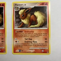 Pokemon 2x - Flareon 19/111 Rising Rivals Regular Card - LP/VLP - Image 2