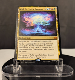MTG Call the Spirit Dragons Mythic Non-Foil Tarkir Dragonstorm TDM Win-Con NM - Image 1