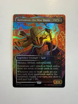 Ketramose, the New Dawn (Borderless) 350 MTG Aetherdrift Foil - Image 1