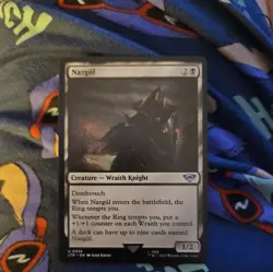MTG Nazgul Uncommon Lord of the rings - Image 1