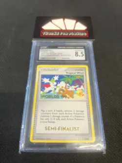 CGC 8.5 SEMI-FINALIST Tropical Wind DP48 Pokemon World Championship 2009 MINT - Image 1