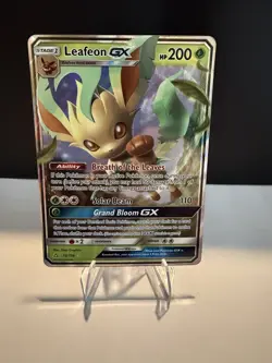 Pokemon TCG Leafeon GX 13/156 Full Art Ultra Prism Ultra Rare Holo NM/M - Image 1