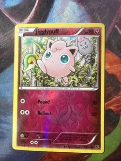 Jigglypuff [Reverse Holo] #65 Pokemon Fates Collide - Image 1