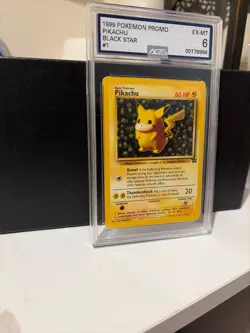 Pikachu - #1 WOTC Black Star Promo - Pokemon TCG - 1999 - Image 2