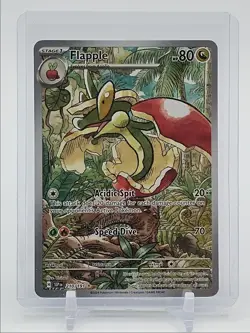 FLAPPLE 2024 POKEMON SURGING SPARKS ILLUSTRATION RARE 210/191 Q5537 - Image 1