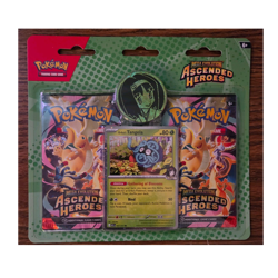 Pokemon TCG Ascended Heroes 2-Pack Blister Erika Tangela Promo Sealed - Image 1