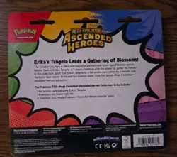 Pokemon TCG Ascended Heroes 2-Pack Blister Erika Tangela Promo Sealed - Image 2