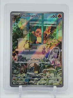 CHARMANDER 2023 POKEMON SCARLET & VIOLET BLACK STAR PROMO #044 Q5537 - Image 1