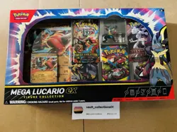 Pokemon TCG: Mega Lucario ex Premium Figure Collection Factory Sealed LOT OF 6 - Image 3