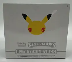Pokemon TCG Celebrations Elite Trainer Box SEALED ETB NEW - Image 1