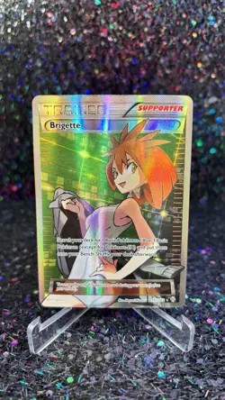 Brigette Full Art 161/162 - NM - Breakthrough Pokemon TCG - Image 1