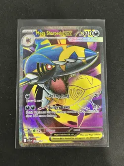 Mega Sharpedo ex 113/094 Full Art Pokemon TCG Phantasmal Flames NM/M - Image 1