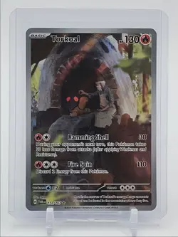 TORKOAL 2024 POKEMON TWILIGHT MASQUERADE ILLUSTRATION RARE 172/167 Q5537 - Image 1