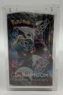 Pokemon TCG Sun & Moon Burning Shadows Booster Box SEALED w/Acrylic Case - Image 4