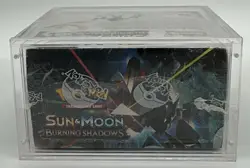 Pokemon TCG Sun & Moon Burning Shadows Booster Box SEALED w/Acrylic Case - Image 5