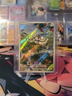 Pokemon Starly Full Art Holo 221/198 Illustration Rare SV01 Scarlet & Violet 60… - Image 1