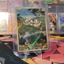 Pokemon Starly Full Art Holo 221/198 Illustration Rare SV01 Scarlet & Violet 60… - Image 3