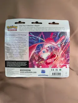 POKEMON TCG SWORD & SHIELD FUSION STRIKE 3 PACK BLISTER W/ ESPEON FACTORY SEALED - Image 2