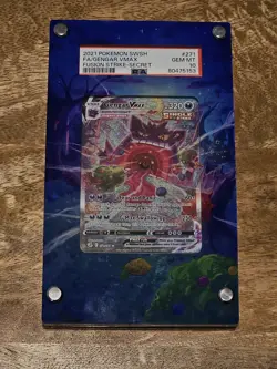 Pokemon Gengar VMAX Fusion Strike Secret Rare Full Alt Art #271 PSA 10 Gem Mint - Image 1