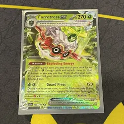 Forretress ex 005/193 Double Rare Paldea Evolved Pokemon Engish NM - Image 1