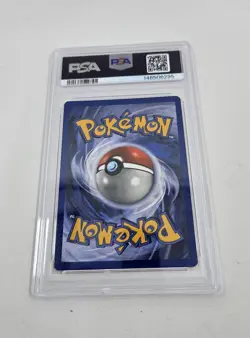 1999 POKEMON BASE SET UNLIMITED #7 HITMONCHAN-HOLO PSA 7 - Image 4