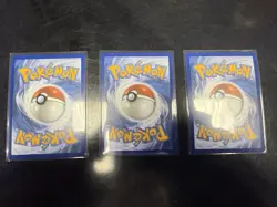 Kanto Starters First Partner Illustration Promos 30th Anniversary Pokemon NM TCG - Image 2