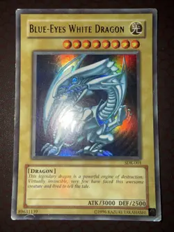 Yu-Gi-Oh! Blue-Eyes White Dragon -SDK-001- Ultra Rare- Unlimited HP! - Image 2