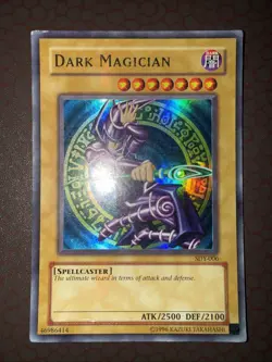 Yu-Gi-Oh! Dark Magician -SDY-006- Ultra Rare- Unlimited DAMAGED! - Image 2