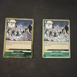 Electrical Luna OP08-036 Two Legends Foil One Piece Card Game English - Image 1