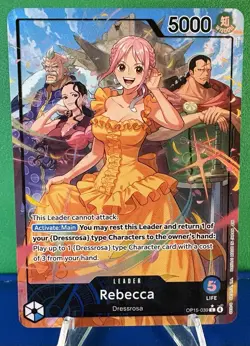 Rebecca OP15-039 (Alt Art) - One Piece Adventure on Kami’s Island - Near Mint - Image 1