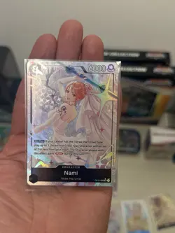 Bandai One Piece CCG Nami SP Special Alt Art Foil OP05-086 OP-05 6000 - Image 1