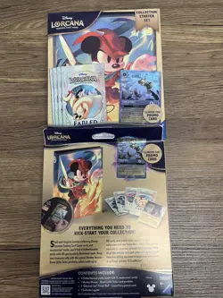 NEW X2 Disney Lorcana: Fabled Collection Starter Set (8 Booster Packs) - Image 2