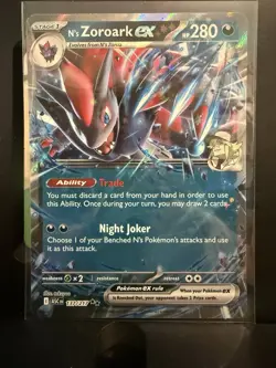 N’s Zoroark EX 137/217 - Pokemon TCG - Ascended Heroes- English - Image 1
