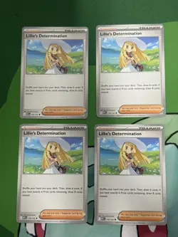4x Lillie’s Determination Playset 119/132 - Mega Evolution - Pokemon TCG - Image 1