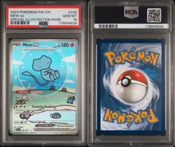 PSA 10 MEW EX 232/091 SIR PALDEAN FATES POKEMON ENGLISH (BUBBLE MEW) - Image 3