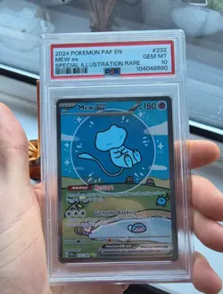 Mew Ex 232/091 - Paldean Fates - "Bubble Mew" PSA 10 GEM MT - Pokemon TCG - Image 2