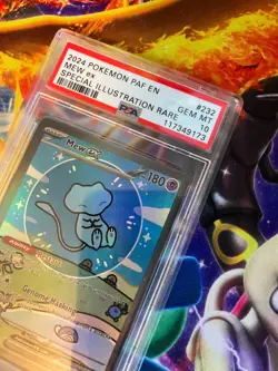 Pokemon PSA 10 Bubble Mew Special Illustration Rare 232/091 *Replica - Image 2